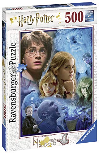 Ravensburger-14821 Harry Potter in Hogwarts, multicolor, 500 piezas (14821)