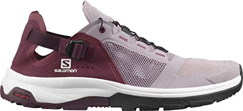 Salomon Zapatilla de mujer TECH AMPHIB 4 W con talón plegable para marcha y deporte