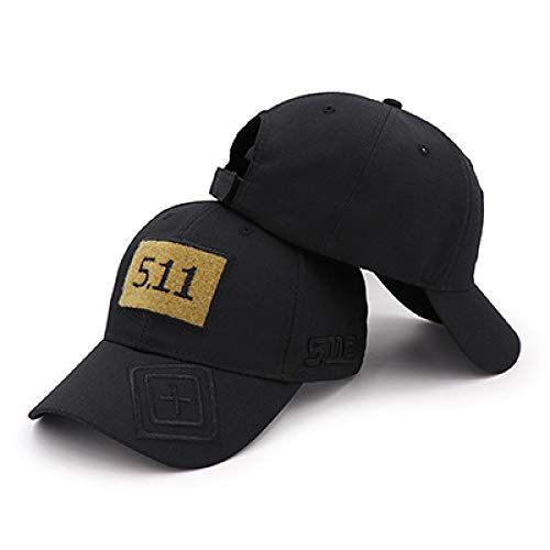 sdssup Sombrero 5.11 Velcro Camuflaje Gorra de béisbol Sombrero táctico MST511-B Talla única