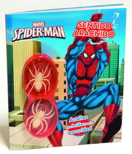 Spiderman. Sentido arácnido: Arañas que brillan en la oscuridad