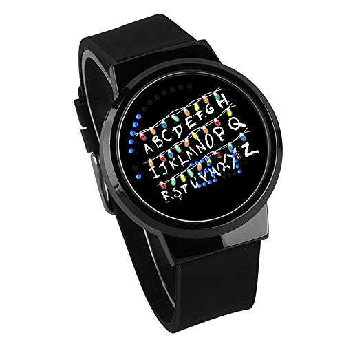 Stranger Things Reloj LED Pantalla táctil Reloj Pulsera impermeable Regalo creativo