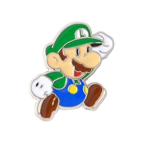 Super Mario Kart Pines de esmalte Juego de rompecabezas Seta Insignia Pin de solapa Broche para niños Mujeres Hombres Amantes Joyería de dibujos animados, Style2