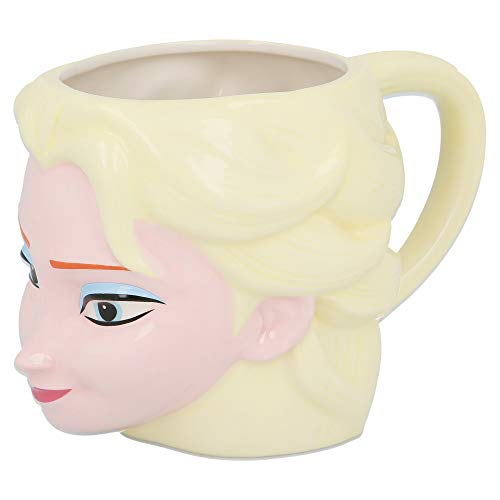 TAZA CERAMICA 3D 325 ML | CABEZA ELSA