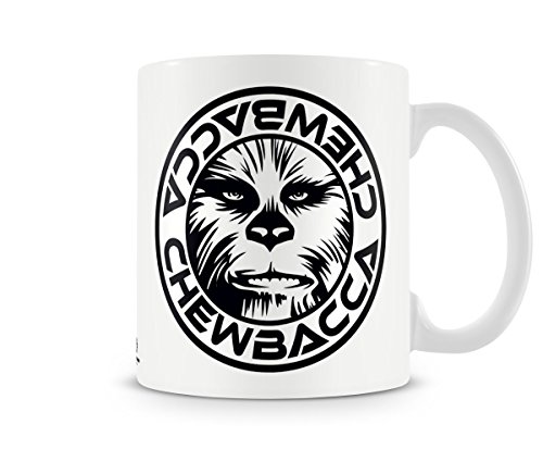 Taza de café Chewbacca con licencia oficial de Star Wars.