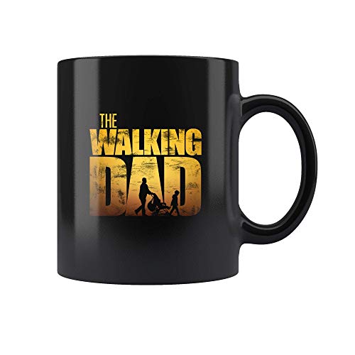 Taza de café del día del padre, regalo inspirado en Walking Dead para papá