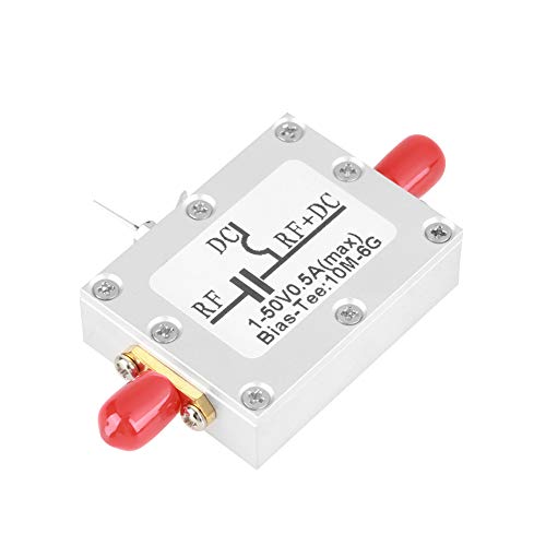 tee Broadband Bias-1 Uds 10MHz-6GHz Bias tee 10MHz-6GHz Banda Ancha Radio Frecuencia Microondas Coaxial Bias