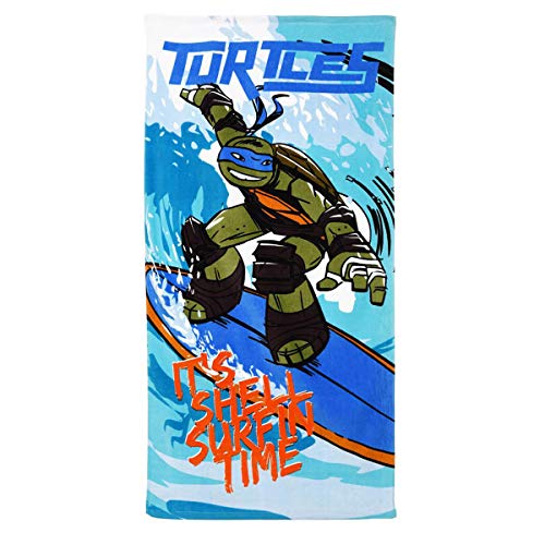 Tortugas Ninja Toalla de Playa (100% algodón)