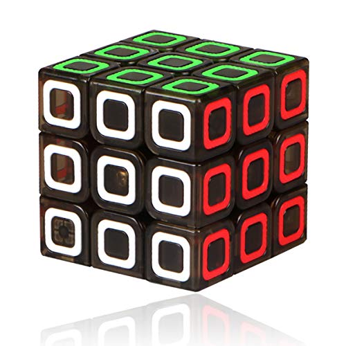 TOYESS Cubo de Velocidad 3x3 Stickerless, Cubo Mágico 3x3x3 Speed Cube, Rompecabezas Puzzle Juguetes para Adulto & Niños