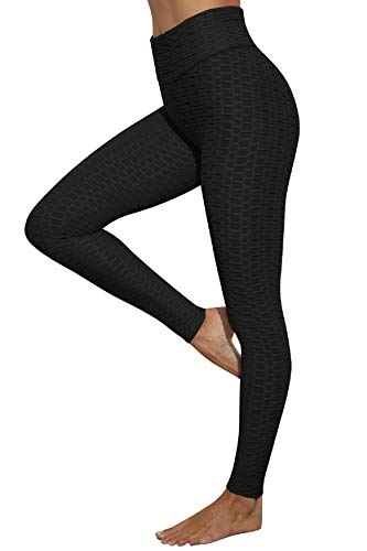 UMIPUBO Mallas Pantalones Deportivos Leggings Mujer Yoga de Alta Cintura Elásticos y Transpirables para Yoga Running Fitness Leggings Reductores Adelgazantes Mallas Fitness Push Up para Deporte