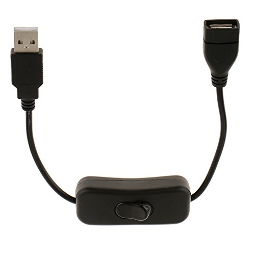 USB Mancho a Hembra Cable de Extenstion con Interruptor de Encendido Apagado