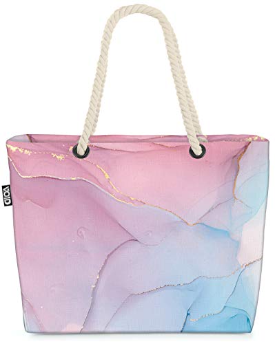 VOID Velo de Color Bolsa de Playa 58x38x16cm 23L Shopper Bolsa de Viaje Compras Beach Bag Bolso