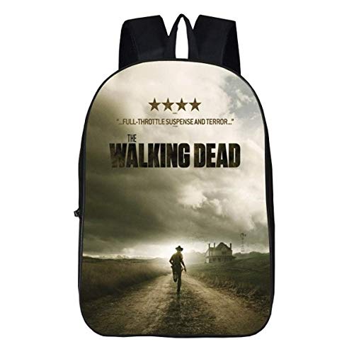 Walking Dead - Mochila infantil (capacidad ajustable, apta para jóvenes de entre 5 y 16 años)