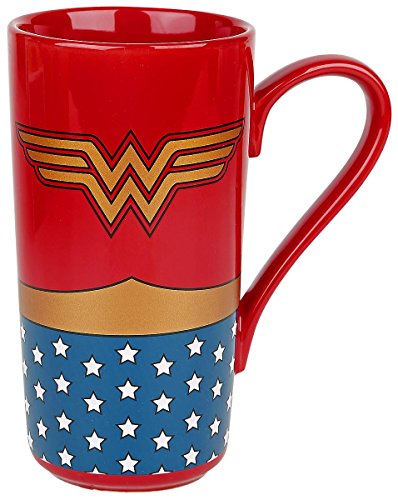 Wonder Woman Logo Taza Standard, cerámica,