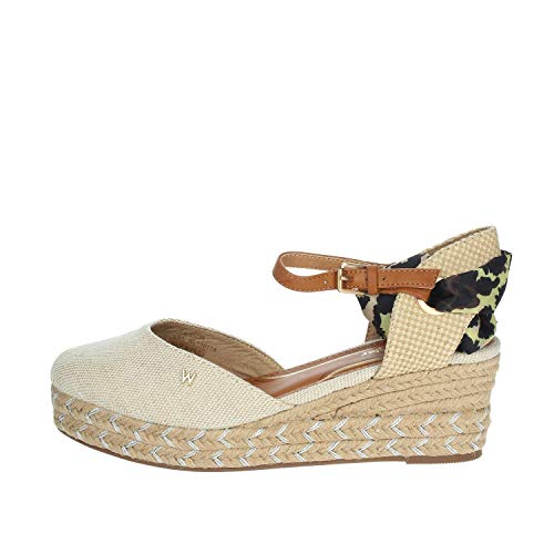 Wrangler WL11611A - Sandalias para Mujer, Beige (Beige), 40 EU