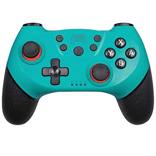 WXH-00 Controlador de conmutación del Controlador Firseless Pro para Gamepad Remoto Joystick Ajustable Turbo Vibración Ergonómico Antideslizante (Color : D)