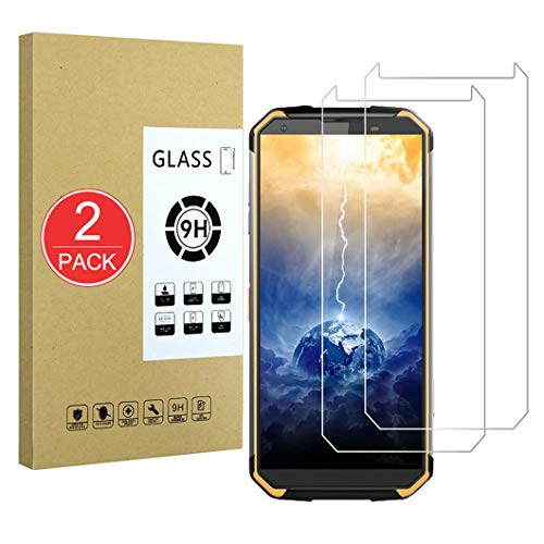 X-Dision [2-Pack Protector de Pantalla Compatible con Blackview BV 9500,Vidrio Templado 9H, Película Protectora Premium 2.5D,[Instalación Sin Burbujas][Resistente a los Arañazos]