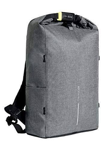 XD Design Urban Lite Mochila Antirrobo Portátil Gris (Bolsa Viaje Unisex)