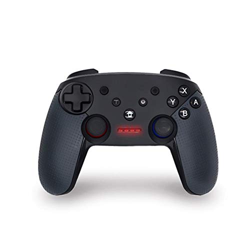 XINX Cambiar Pro Wireless Gamepad Bluetooth Remoto Palanca de Mando para el conmutador de Consola Gamepad,Negro