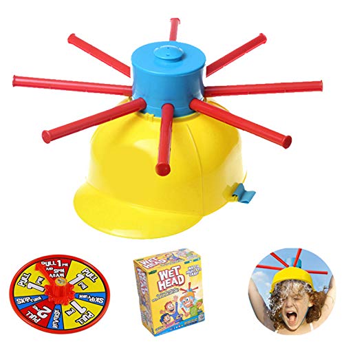 XIOJAE Ruleta Mojada Agua De Ruleta Niños Ruleta Ruleta De Fiesta Broma Ruleta Sombrero De Broma Juegos De Ruleta Creativos para Familias, Niños, Divertidos Juegos Acuáticos para Las Vacaciones