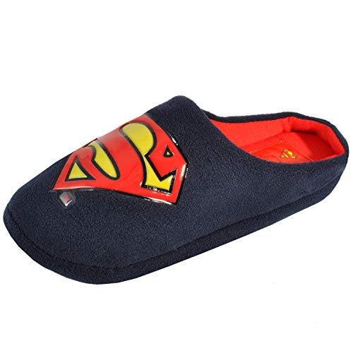 Zapatillas originales de DC Comics para hombre, diseño de Superman Batman Grumpy Grinch, color Azul, talla 42 2/3 EU