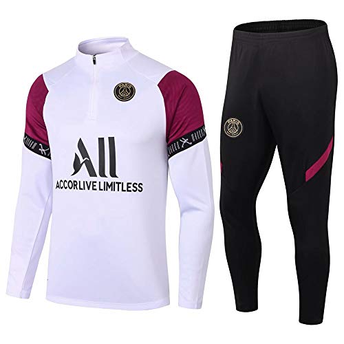 zhaojiexiaodian Uniforme de fútbol de manga larga, primavera y otoño, camiseta deportiva para adultos, traje de entrenamiento, traje de competición (Figura 2, S)