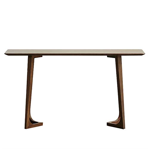 ZzheHou Mesas Consola Sofá Mesa de Consola de Madera Maciza Simple por la Mesa de la Consola de Pared Mesa de Madera Estrecha (Color : Multi-Colored, Size : 100x35x80cm)