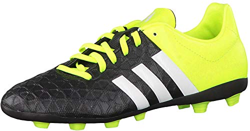 adidas Ace15.4 FxG, Botas de fútbol Unisex Adulto, Amarillo-Gelb (Core Black/FTWR White/Solar Yellow), 38 EU