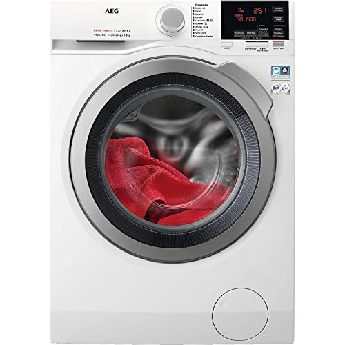 AEG L6FEG843 - Lavadora serie 6000, 8 kg, clase energética A+++, -30%, centrifugado 1400 rpm, blanco