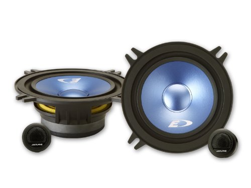 Alpine SXE-13CS Alrededor De 2 vías 250W Altavoz Audio - Altavoces para Coche (De 2 vías, 250 W, 35 W, 90 dB, Ferrita, 129 mm)