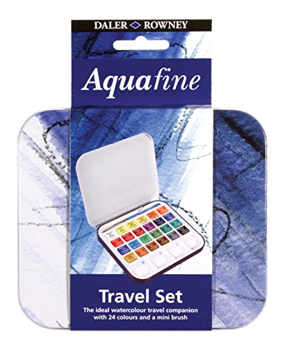 Aquafine Acuarela Est. 24 Uds.+1 Mini Pinc.+1 Pal.