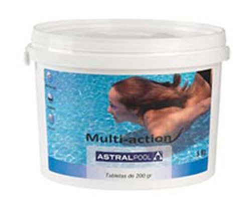 Astralpool Multi-action Tableta 250 Gram Envase de 5 Kilogram