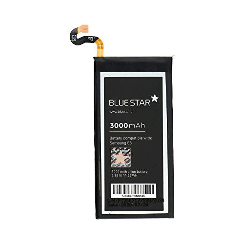 Batería Blue Star para Samsung Galaxy S8 Plus 3600 mAh Li-Ion - Versión Premium Garantiza todavía Mayor duración y fiabilidad.