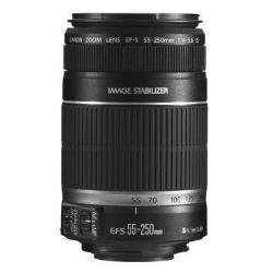 Canon EF-S 55-250mm f/4-5.6 IS Telephoto Zoom AF Lens for Selected Digital SLR (Reacondicionado)