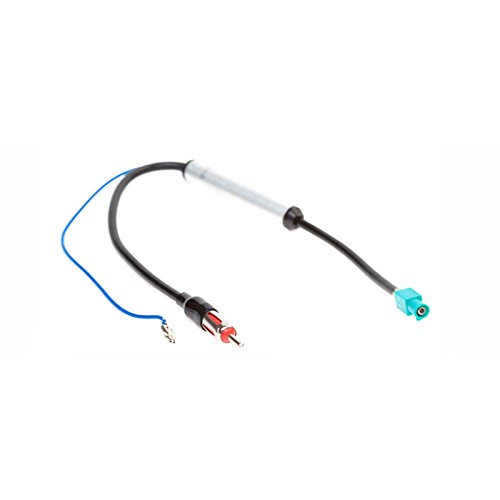 CARAV 13-008 DIN Antenna Adapter 1 x Fakra-Z - Phantom Power Supply (Aktiv) -> DIN(m)