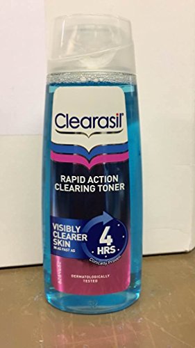 Clearasil Ultra - Tónico de tratamiento de poros de acción profunda rápida, 200 ml