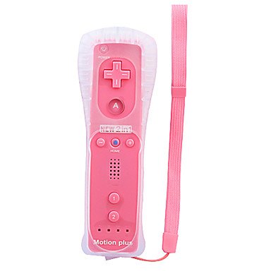 conseguir Mando a distancia con más funda de silicona para wii / wii u (rosa)