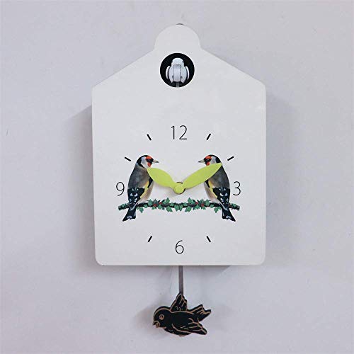 Cuckoo Reloj de Pared con péndulo, bajo Consumo de energía y Uso a Largo Plazo, decoración de Pared para el hogar, aplicación de escenarios múltiples