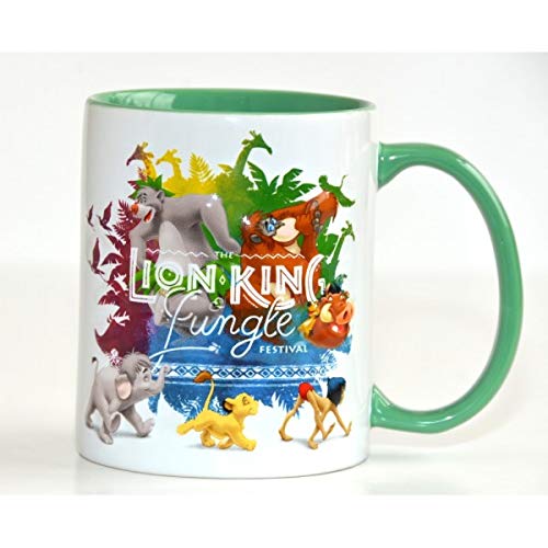 Disneyland Paris Taza con diseño de The Lion King Jungle Festival