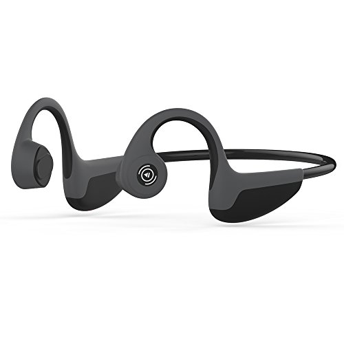 Docooler S. Wear Z8 Bone Conduction Auriculares Wireless Bluetooth 5.0 Auriculares Outdoor Sports Headset Stereo ak1050d Manos Libres con Micrófono