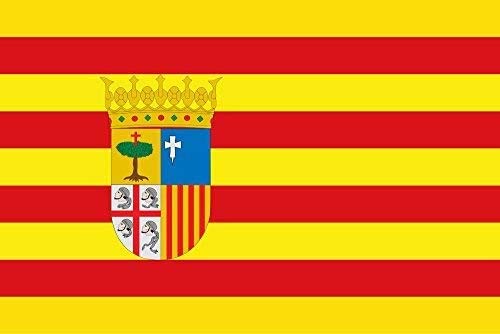 Durabol Bandera de Aragon 150*90 centímetro Satén