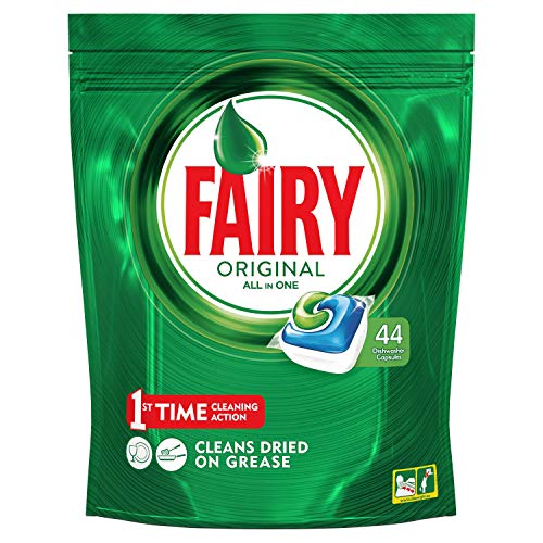 Fairy Original - Cápsulas Todo en 1 para Lavavajillas - 44 cápsulas