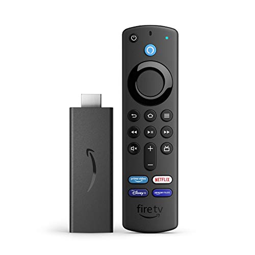 Fire TV Stick con mando por voz Alexa (incluye controles del TV), dispositivo de streaming HD, modelo de 2021