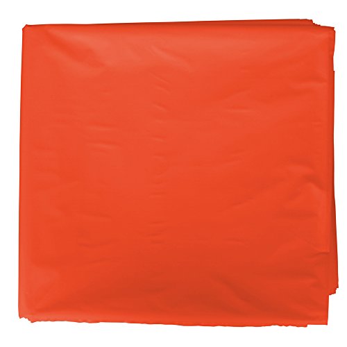 Fixo Kids 72052 Bolsa de plástico Disfraces Adultos y niños. Paquete de 25 Bolsas Color Naranja. Medidas 65 x 90. - Fixo Kids 72052