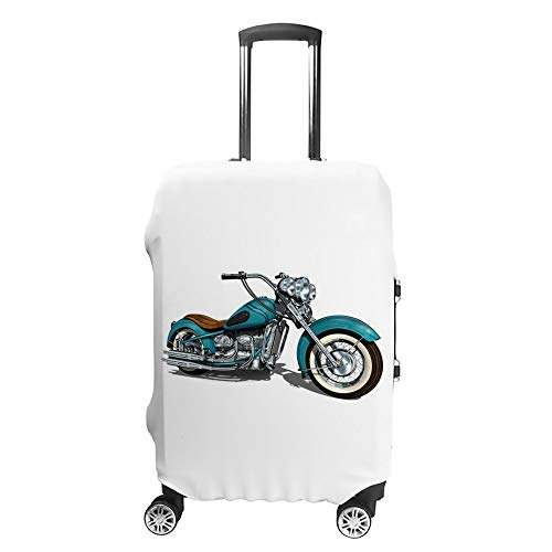 Funda Protectora para Equipaje de Viaje Chehong, para Maletas de 19 a 32 Pulgadas, Funda Protectora clásica y Lavable, para Motocicletas