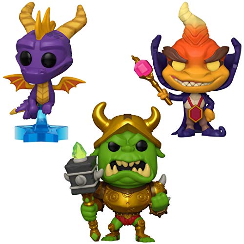 Funko Games: Pop! Spyro Collectors Set - Spyro, Ripto, Gnasty Gnorc