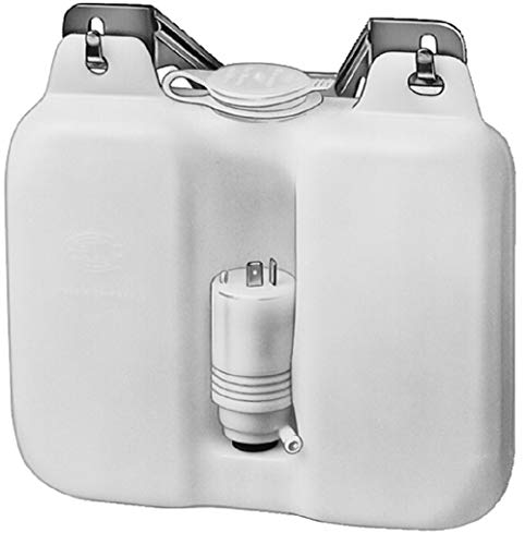 HELLA 8WB 003 248,001 Depósito del agua de lavado, lavado de parabrisas , 12V , Capacidad: 1.5L , Monobomba , blanco , Cant.: 1