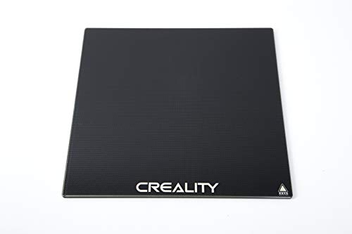 Hensych CREALITY - Plataforma de cristal templado 3D con superficie de construcción para impresora Ender-3/Ender-3 Pro/Ender-5/CR-20/CR-20 Pro, 235 x 235 x 3 mm