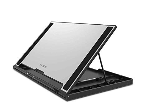 HUION Soporte Ajustable ST300, Solo 545 g de Peso, Soporte de Escritorio Ajustable de Múltiples ángulos, Pantallas de Lápiz KAMVAS 13, Pro 12, Pro 13 u Otras Tabletas de Lápiz