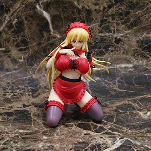 Juguete De Animebishojo Mangekyo Alice PVC Figura De Acción Juguetes Figura De Chica Anime Coleccionable Estatua Muñeca Regalo Rojo 22Cm