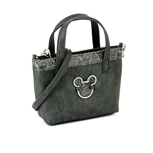 Karactermania Mickey Mouse Paisgreen Bolso Bandolera, 22 cm, Paisgreen